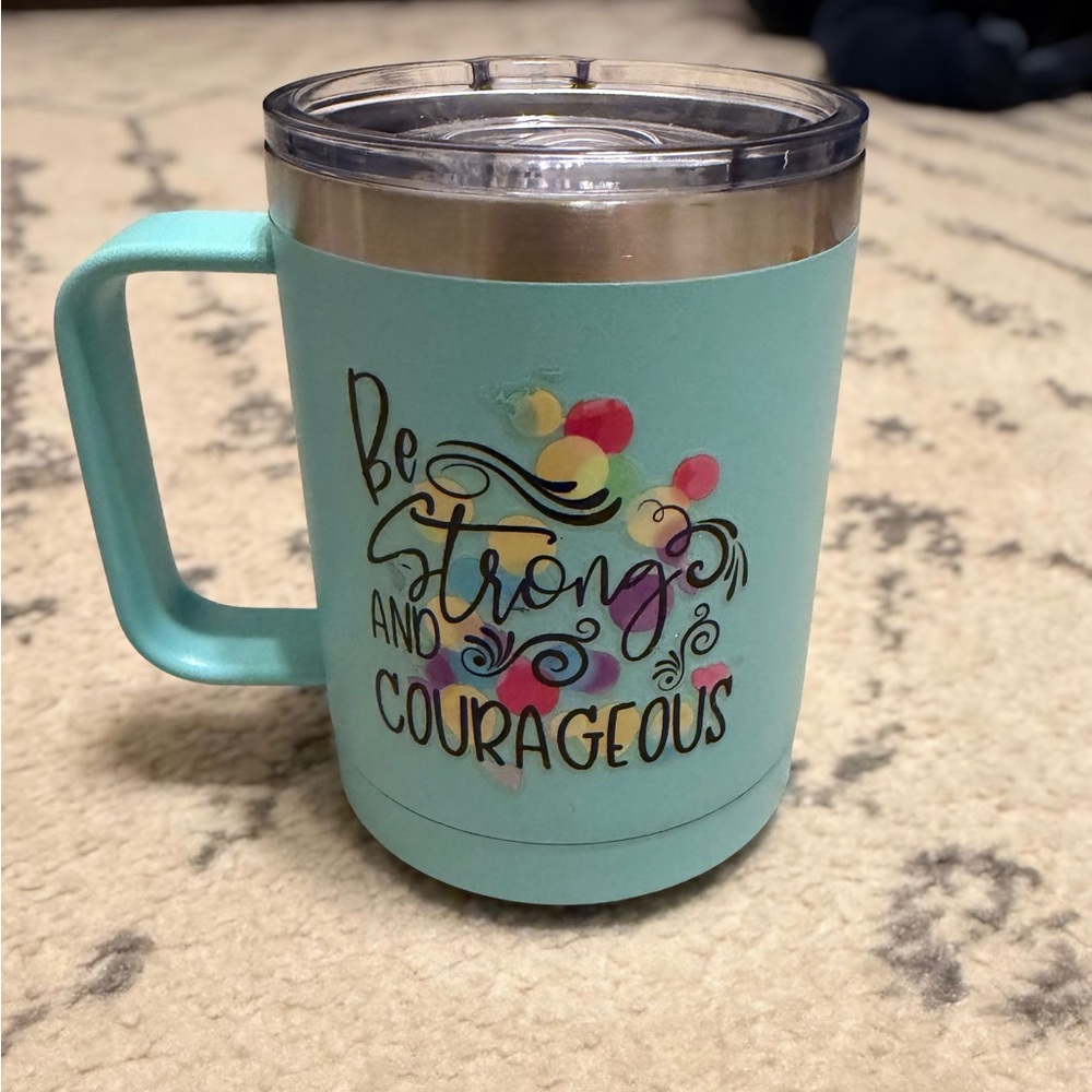 Be Strong and Courageous New Polar Camel Mug